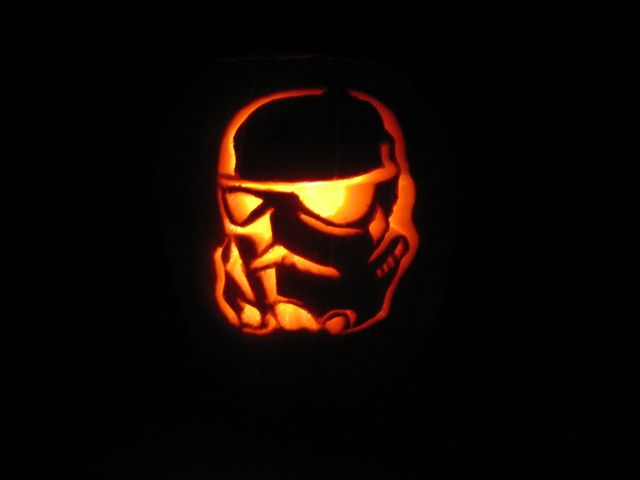 Storm Trooper Pumpkin